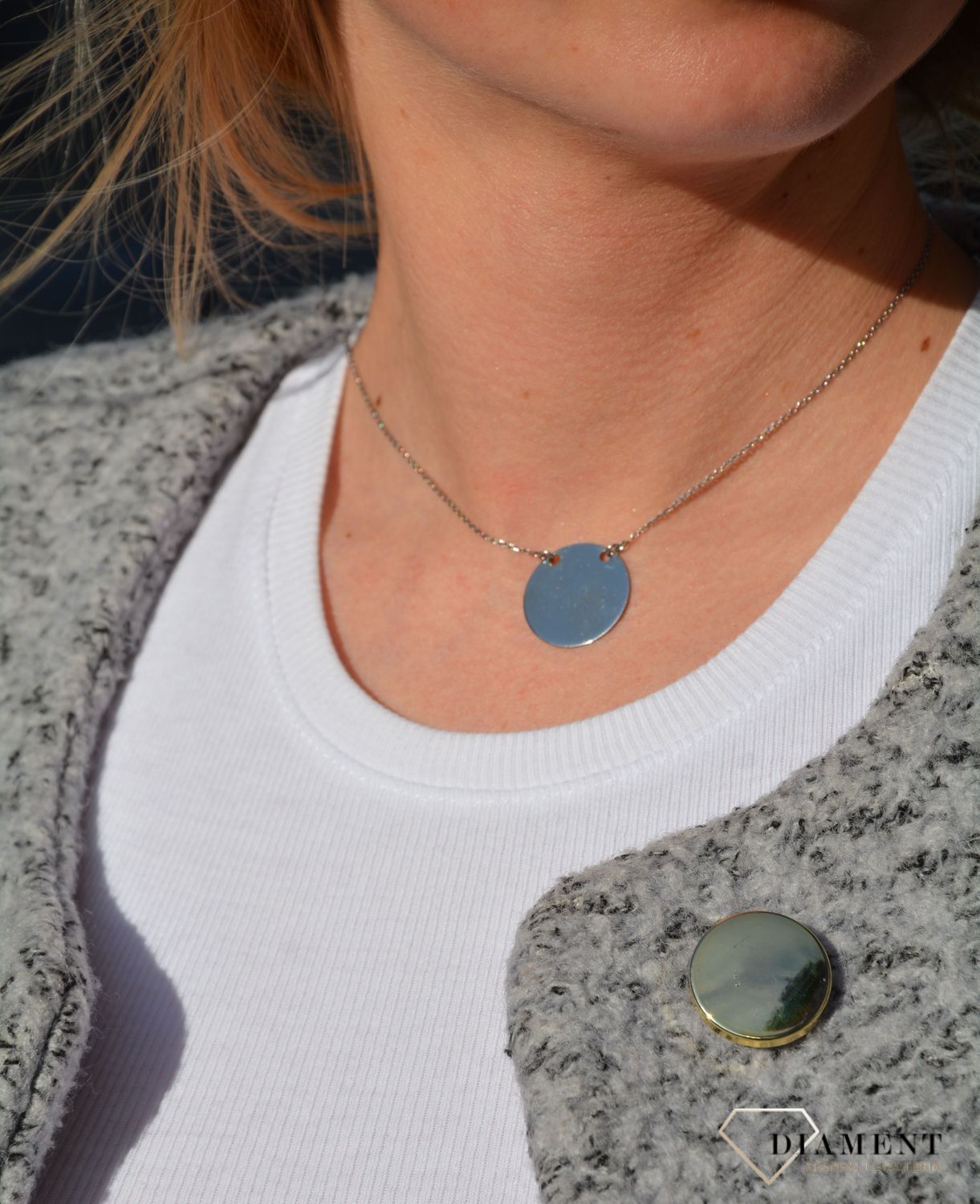 Celebrytka srebrne kółeczko Dall'Acqua ✓Srebrne Celebrytki Damskie w Sklepie z Biżuterią zegarki-diament.pl.jpg